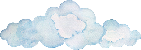 Watercolor Cloud Illustration